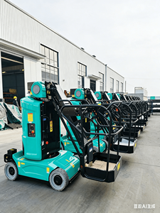 4 मीटर/5 मीटर/6m कॉम्पैक्ट इलेक्ट्रिक ऊर्ध्वाधर स्व-संचालित टेलीस्कोपिक हाइड्रोलिक मास्ट लिफ्ट कैंटिलीवर जिब के साथ - Product Image 3