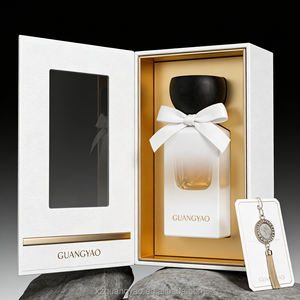 Bottiglia di Profumo in Vetro di Lusso Personalizzata con Logo, Flacone Vuoto Satinato Nero da 30 <span class=keywords><strong>ml</strong></span> <span class=keywords><strong>50</strong></span> <span class=keywords><strong>ml</strong></span> con Confezione Regalo per Packaging Cosmetico - Product Image 4