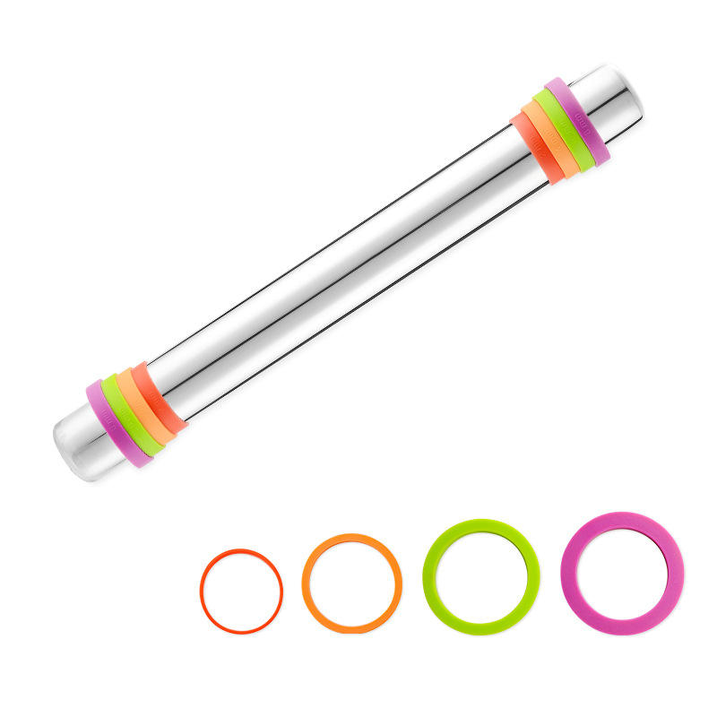 white-Color Rolling Pin