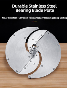 Trancheuse de pommes de terre commerciale Machine de coupe manuelle en acier inoxydable trancheuse de légumes torsion frites - Product Image 2