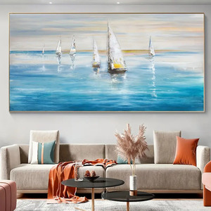 Soggiorno moderno <span class=keywords><strong>cucina</strong></span> gita in barca a vela arte della <span class=keywords><strong>parete</strong></span> decorazione <span class=keywords><strong>per</strong></span> la casa <span class=keywords><strong>Poster</strong></span> stampa <span class=keywords><strong>Poster</strong></span> su tela - Product Image 6