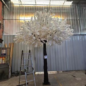F232 Màu Hồng Và Trắng Hoa Giả Sakura Cây Cao Lớn Nhân Tạo Hoa Anh Đào Cây Đám Cưới Cây Cho Trong Nhà Ngoài Trời Trang Trí Nội Thất - Product Image 5