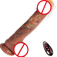 Beheizter, ausfahrbarer Vibrator mit Fernbedienung für Frauen – Intimes Sexspielzeug zur Selbstbefriedigung und Massage