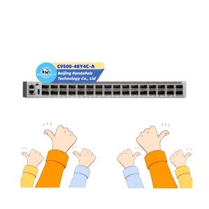 Original novo Cisco C9500-48Y4C-A Catalyst 9500 Series 48 prot SFP interruptor de rede 10gb de fibra óptica