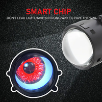 3 pouces Devil Eye Lamp Accessoires d'éclairage de voiture Demon Eyes Phares
