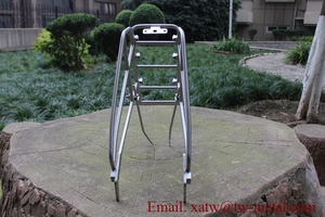 Estante de titanio para <span class=keywords><strong>bicicleta</strong></span> de <span class=keywords><strong>montaña</strong></span>, superventas, estante trasero de titanio para <span class=keywords><strong>bicicleta</strong></span> de carretera - Product Image 2