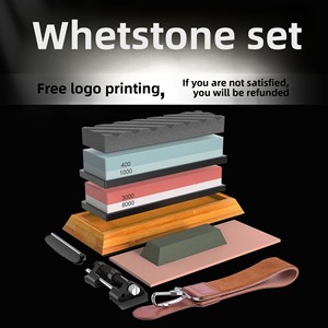 Juego <span class=keywords><strong>de</strong></span> Base <span class=keywords><strong>de</strong></span> bambú para el hogar transfronterizo <span class=keywords><strong>de</strong></span> alta calidad, <span class=keywords><strong>piedra</strong></span> <span class=keywords><strong>de</strong></span> <span class=keywords><strong>afilar</strong></span> <span class=keywords><strong>de</strong></span> doble cara con <span class=keywords><strong>piedra</strong></span> <span class=keywords><strong>de</strong></span> aceite <span class=keywords><strong>de</strong></span> exportación 400/1000 <span class=keywords><strong>3000</strong></span>/<span class=keywords><strong>8000</strong></span> - Product Image 2
