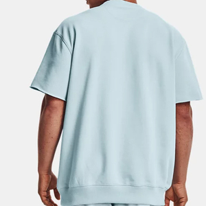 Camiseta Casual de Algodón 100% de Alta Calidad, Diseño Exclusivo, Corte Holgado, Hombros Caídos, Estilo Oversize - Product Image 3