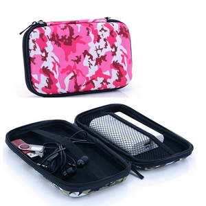 Custom <strong>Hard</strong> <strong>External</strong> Battery Charger EVA Carrying Case Power Bank HDD <strong>Disk</strong> Accessories Travel Storage <strong>Bag</strong> with Mesh Pocket - Product Image 4