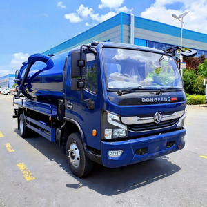 Dongfeng 10000L sewer suction truck available for export. Euro 3 emission, <b>powerful</b> engine, high working efficiency. - Product Image 1