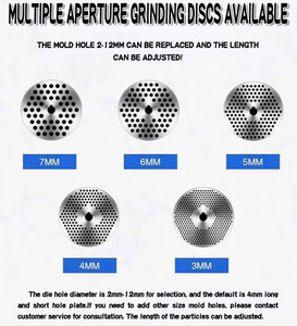 เครื่องทำเม็ดอาหารสัตว์เชิงพาณิชย์สำหรับปศุสัตว์ แกะ สัตว์ปีก ใช้ไฟฟ้า - Product Image 5