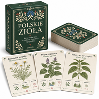 Cartes d'apprentissage personnalisées en papier polonais pour l'identification botanique des plantes, cartes bilingues d'éducation naturelle pour les familles et les écoles