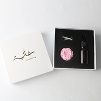 Diffuseur d'huiles essentielles en céramique parfumée pour voiture, logo personnalisé OEM, clip de ventilation de voiture, fleur en porcelaine faite à la main, parfum d'intérieur