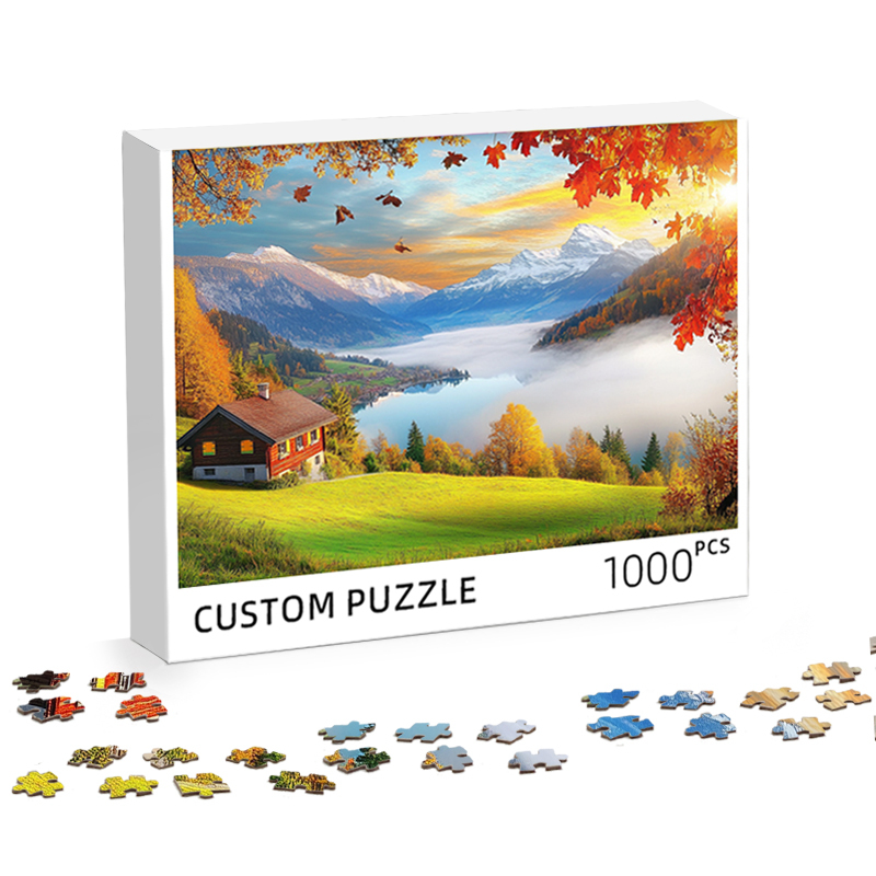 Velvet Touch Jigsaw Puzzle Custom OEM
