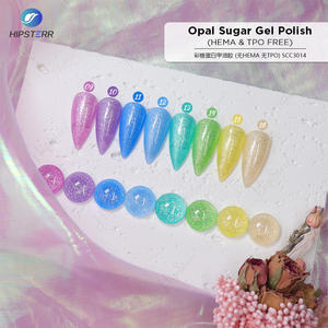 Esmalte de Uñas en Gel UV LED con Brillo Brillante Arcoíris, Popular en 2026, Muestra Gratis, Esmalte de Uñas en Gel Opal Sugar, Marca Privada - Product Image 3