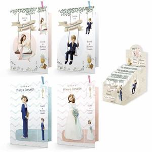 Party Love Postal Billetero Punto Lectura Set 12 Pcs Cadeau Personnel Première Communion - Product Image 3