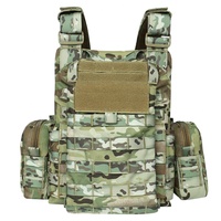 AV-8010 Gilet tactique multifonctionnel d'extérieur 6094, uniforme de combat d'entraînement, sport, CS, porte-plaques Molle