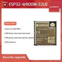 Module MCU ESP32-WROOM-32UE double cœur Wi-Fi+BLE+BT avec puce ESP32-D0WD-V3 certifié FCC/CE pour appareils IoT