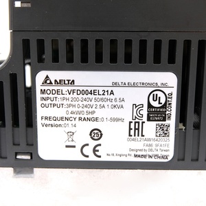 ตัวแปลงความถี่ซีรีส์ VFD-EL รุ่น VFD004EL21A AC 0.4kW/0.5HP ไดรฟ์ปรับความถี่สำหรับเครื่องจักร - Product Image 4