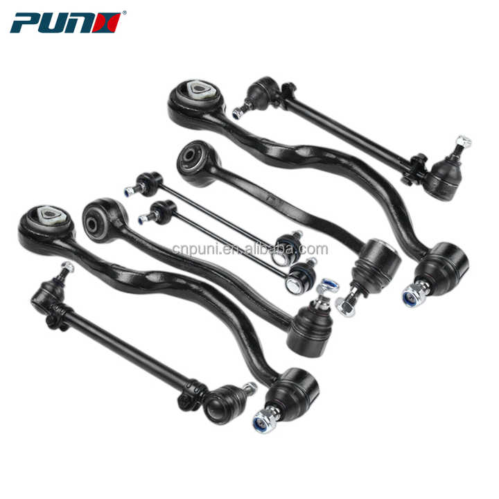 8PCS Auto Suspension parts Front Lower control arm For BMW 5 E28 