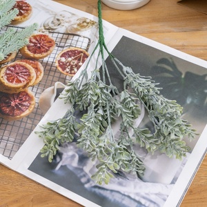Factory Sale Artificial Flowers with <strong>Planted</strong> Milan Grass <strong>Eucalyptus</strong> Injection Molding Wholesale Wedding Decoration - Product Image 4