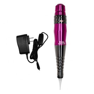Machine de maquillage permanent de machine de tatouage de sourcils rouges roses de bonne qualité chaude dans le pistolet de tatouage - Product Image 1