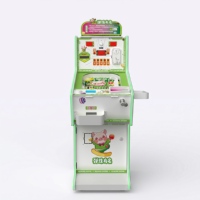 Machine d'arcade de flipper vertical à monnayeur pour centre commercial et centre de jeux pour enfants