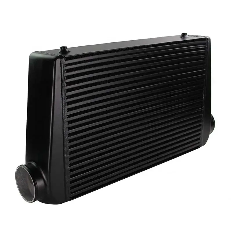 Universal Intercooler Core Ukuran 600*400*120 In/Outlet 102Mm 4.0 "Aluminium Perak Cocok untuk Mobil Otot Amerika dan SUV