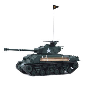 2026 HOOBEN 1/16 US FURY <span class=keywords><strong>Char</strong></span> moyen M4A3E8(HVSS) <span class=keywords><strong>Sherman</strong></span> Easy 8(E8) Easy Eight 2.4G <span class=keywords><strong>Radiocommandé</strong></span> Fonctions complètes RC Tank RTR - Product Image 1