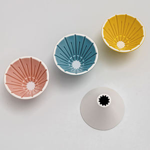 Stocked Good Quality Reusable Paper <b>Filter</b> Porous Ceramic Foam <b>Filter</b> Pour Over Modern Ceramic <b>Coffee</b> Dripper - Product Image 2