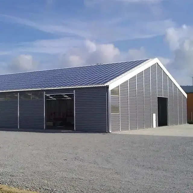 Steel Structure Frame Warehouse Construction Design Steel Structure Workshop Warehouse Shed For Poultry Farm