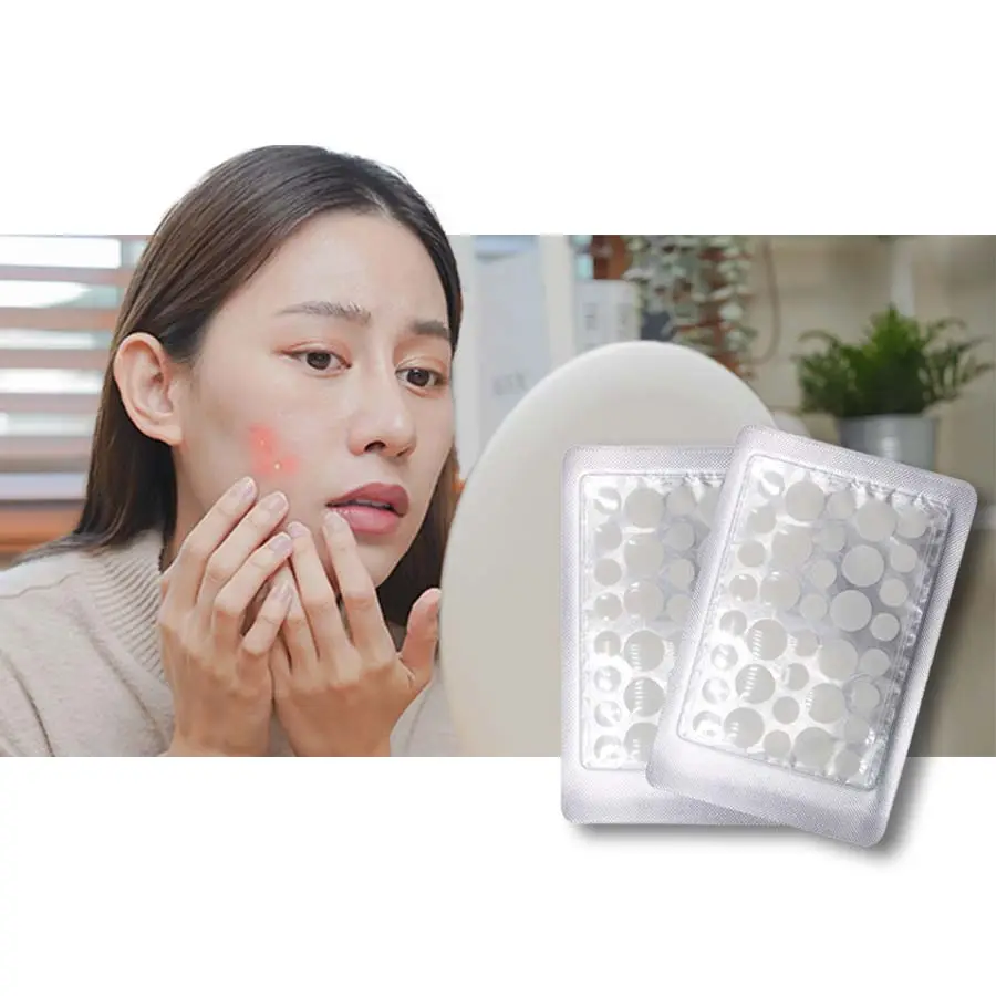 Customized Logo Korea hydrocolloid Pimple Patch Repair Skin Acne Healing Patch for Girl