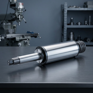 Fournisseur taïwanais DH, roulement en acier, 7700 tr/min, entraînement par courroie, broche CNC pour machine-outil industrielle, haute précision, stable, 220V - Product Image 3