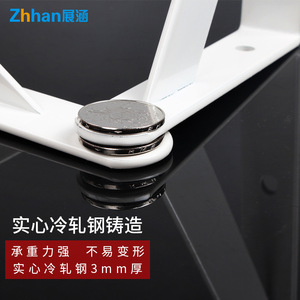 Zhan Han Triangular <b>Shelf</b> <b>Bracket</b> Cold Rolled Steel Wall Mounted Support For Bookshelf Storage Modern Simple Design - Product Image 3