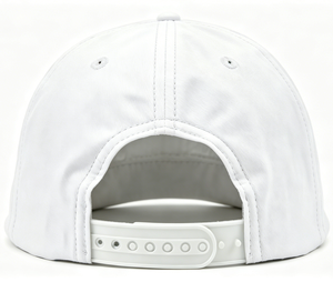 Custom Rope Golf Hat 5-panel Outdoor Hat with Custom Logo White Baseball <b>Cap</b> Unisex Rope Decoration Adjustable <b>Snap</b> Buckle - Product Image 5