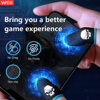 Nouvelles manchettes de doigt pour écran tactile de jeu mobile, personnalisées, professionnelles, anti-transpiration, respirantes, pour pouce