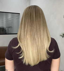 Parrucca con Top in Pizzo Annodato a Mano Senza Irritazioni, Aspetto Naturale del Cuoio Capelluto, 100% Capelli Vergini, Biondo Chiaro Ombré per Donne con Attaccatura Capillare Indistinta - Product Image 5