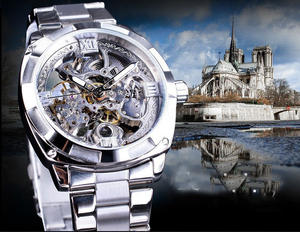 Montre mécanique de luxe pour homme, étanche, à aiguilles lumineuses, style affaires, haute qualité, OEM/ODM - Product Image 5