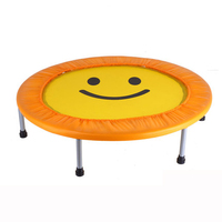 Jouets d'intérieur pour enfants, motif visage souriant, trampoline, petit trampoline