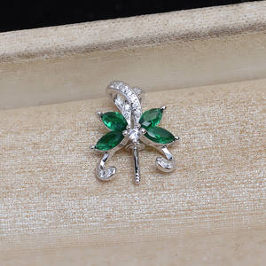 จี้มงกุฎนกฟีนิกซ์เงินแท้ S925 สำหรับผู้หญิง รุ่น JG5361 อุปกรณ์ตกแต่งไข่มุก DIY ขนาด 6-6.5 มม. ฐานเปล่าสำหรับทำเครื่องประดับ - Product Image 3