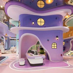 Parque Infantil Interior para Niños, Equipo de Diversión para Bebés y Niños Pequeños, Centro de Juegos con Piscina de Pelotas Suaves - Product Image 2