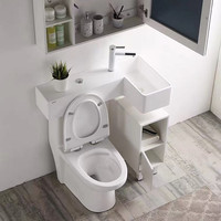 Produits économiseurs d'eau TARPUL Lavabo de salle de bain Lavage des mains Pierre artificielle Surface solide Plan de travail Lavabo de toilette