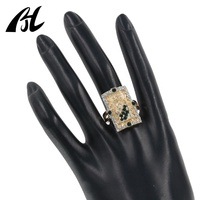 Bague en pierre Saint Jude réglable, bijoux tendance pour hommes et femmes, qualité supérieure, San Judas Anillo