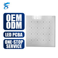 Base en aluminium pour PCB LED OEM personnalisée, haute conductivité thermique, haute puissance 90W, épaisseur du cuivre 1OZ, épaisseur de la plaque 1,6MM pour