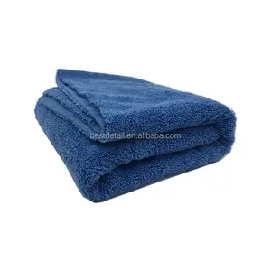 400 Gsm 51 "X 30" Edgeless Microfiber Auto Drogen Handdoek Voor Auto Wassen Auto Detailing