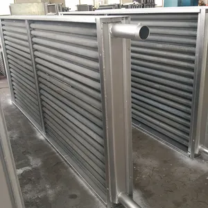 CHINA wholesale wholesale air cooler steam coil finned copper aluminum SS tube heat exchanger