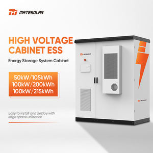 Armoire de stockage extérieure Armoire de batterie au lithium étanche pour l'extérieur Armoire ess 50Kw 100Kw 105kwh 200kwh 215Kwh - Product Image 1