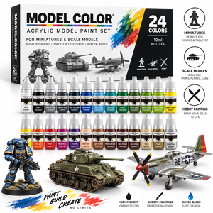 Juego de Pintura para Modelismo de 24 Colores 20ML, Pintura Acrílica para Kits de Modelos de Plástico, Figuras en Miniatura, Warhammer, <span class=keywords><strong>Gunpla</strong></span>, Aviones - Product Image 6