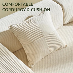 Canapé-lit pliable deux places 78'' en mousse à mémoire de forme compressée, matériau PU, avec dossier et accoudoirs, pour <span class=keywords><strong>salon</strong></span> décontracté - Product Image 6
