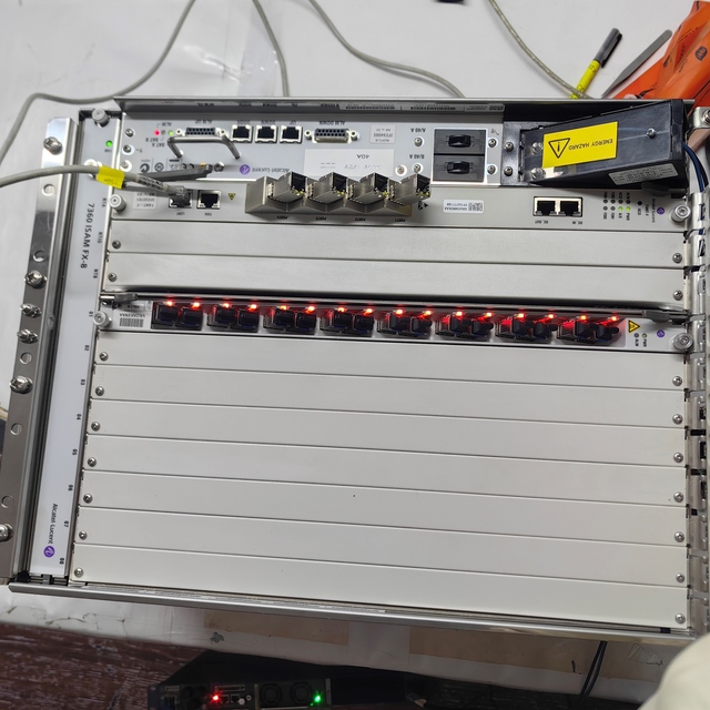 Original New GPON EPON 10G PON XGS-PON OLT Optical Line Terminal No kia 7360 ISAM FX-4 FX-8 FX-16